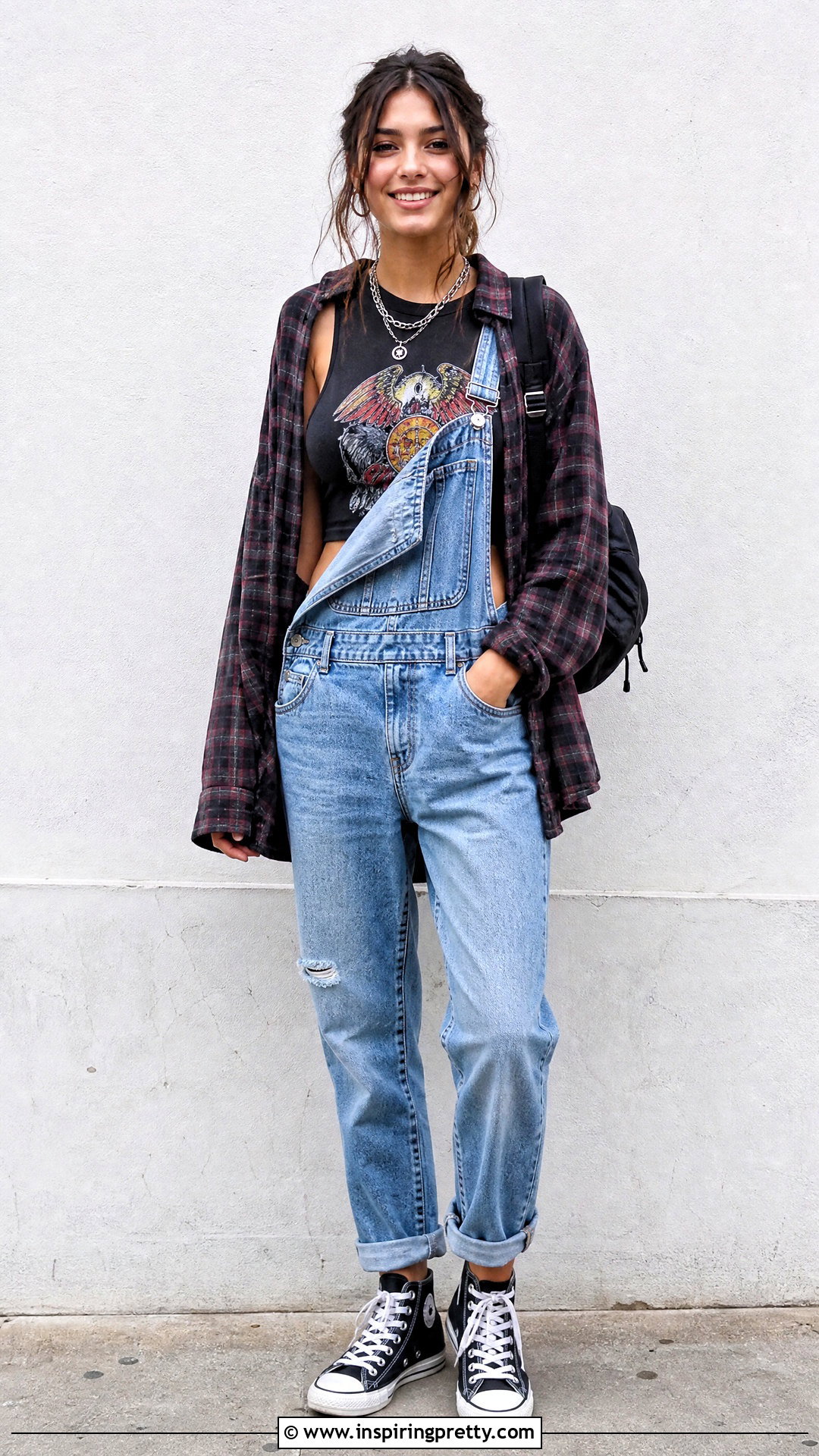 Rock Crop Top With Overall Jeans - 20 The Rock Crop Top outfit ideas