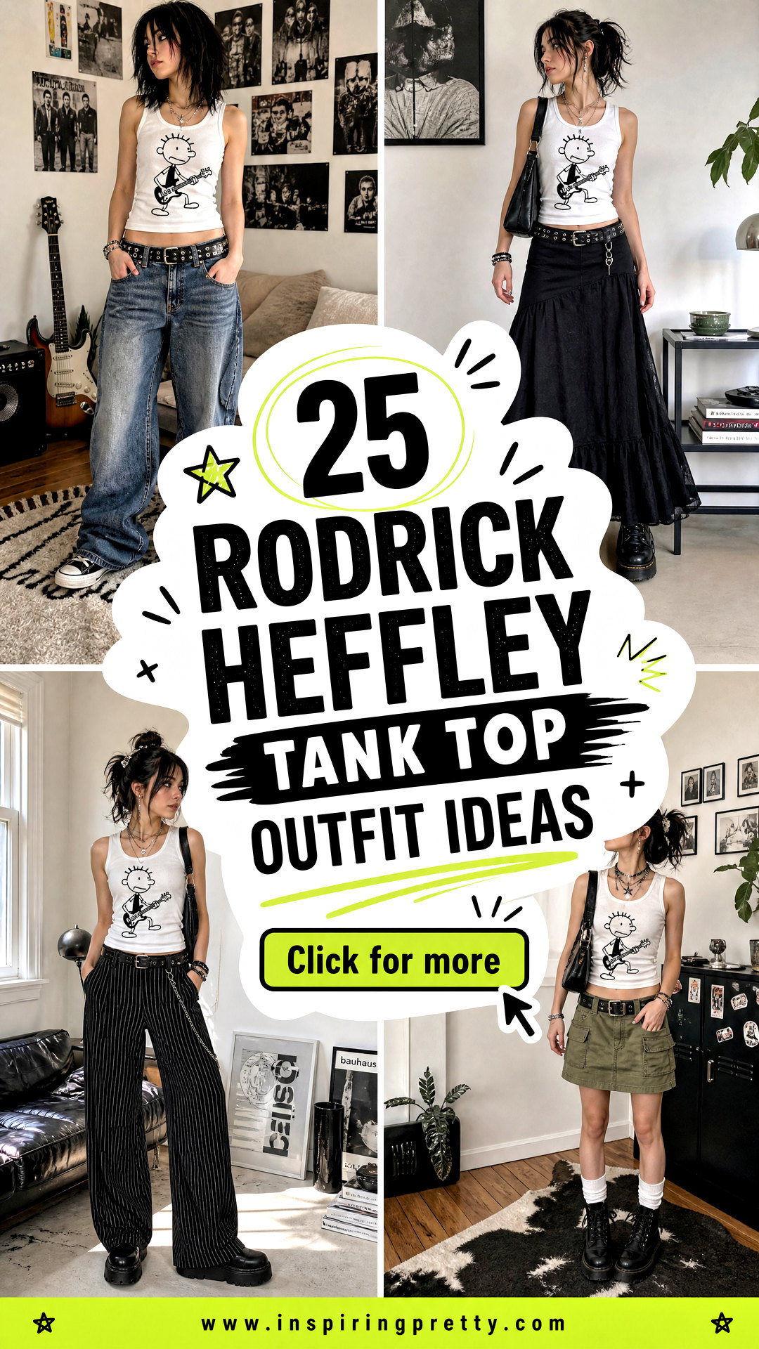 25 Rodrick Heffley Tank Top Outfit Ideas for Die-Hard Fans - 25 Rodrick Heffley Tank Top Outfit Ideas for Die-Hard Fans