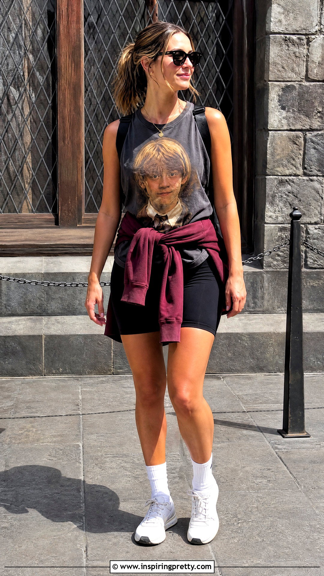 Ron Weasley Tank Top With Biker Shorts - 25 Ron Weasley Tank Top outfit ideas