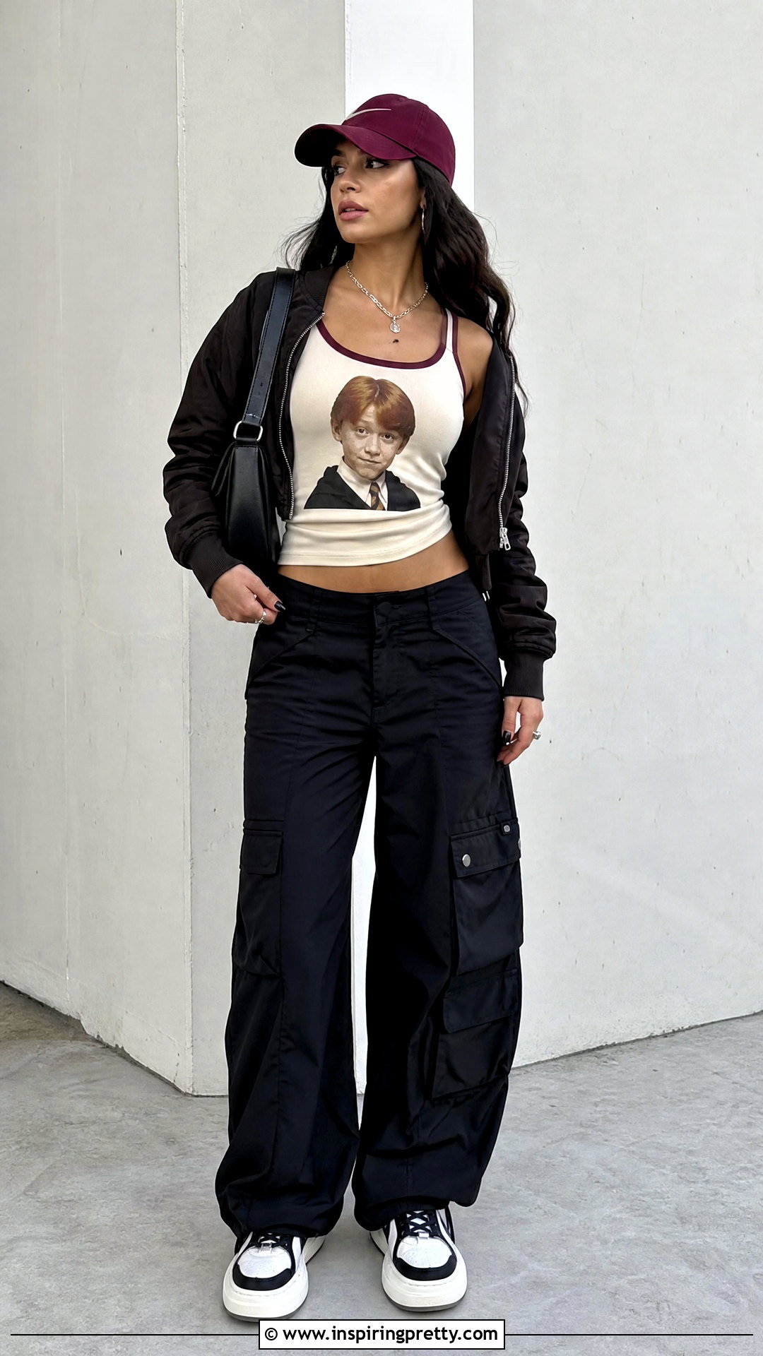 Ron Weasley Tank Top With Black Cargo Pants - 25 Ron Weasley Tank Top outfit ideas