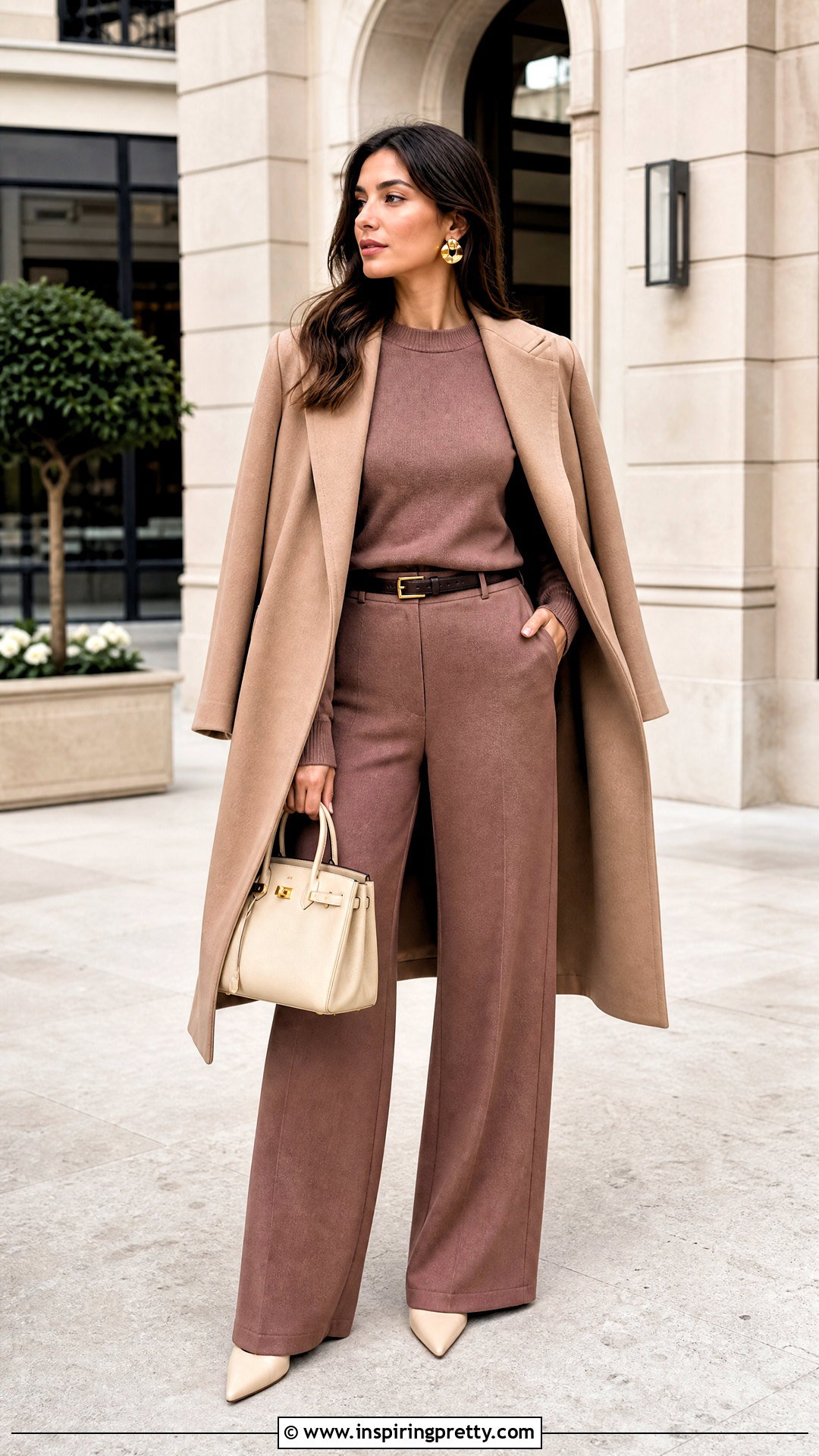 Rose Brown Top With Matching Pants - 25 Rose Brown Top outfit ideas