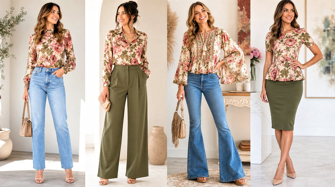 20 Rose and Olive Tops Outfit Ideas for Effortless Style