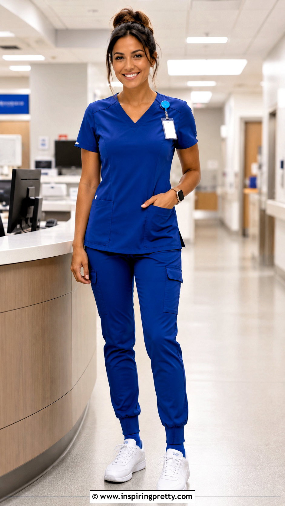 Royal Blue Scrub Top Outfit - 20 Nurse Scrub Tops outfit ideas