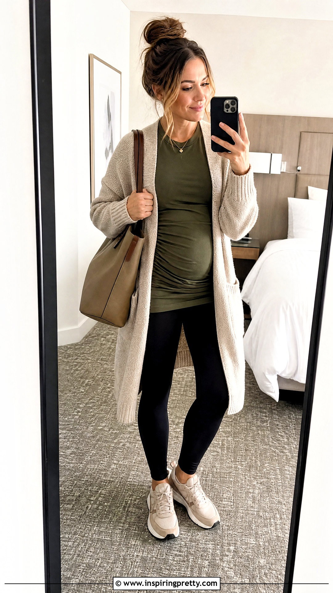 Ruched Top With Leggings - 50 ruched top outfit ideas