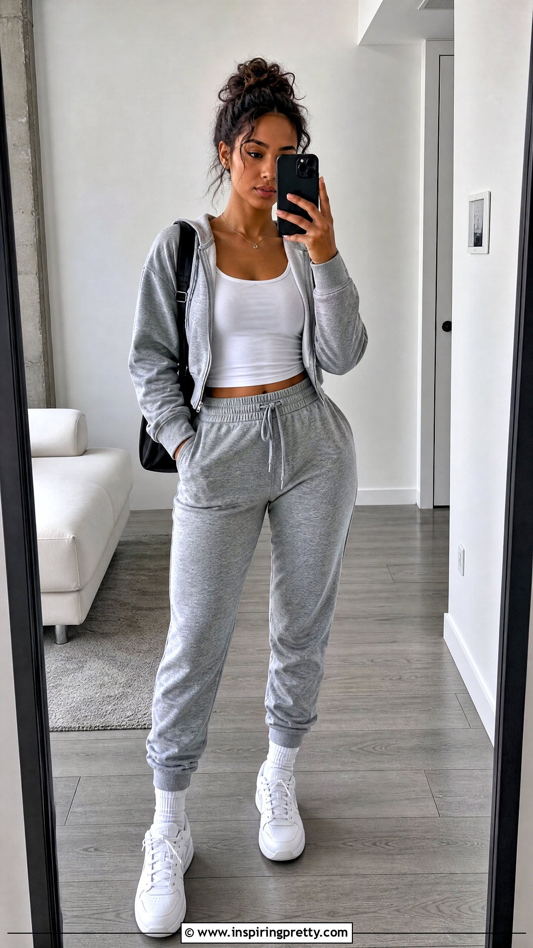 Rue Cropped Hoodie With Joggers - 20 rue 21 tops outfit ideas