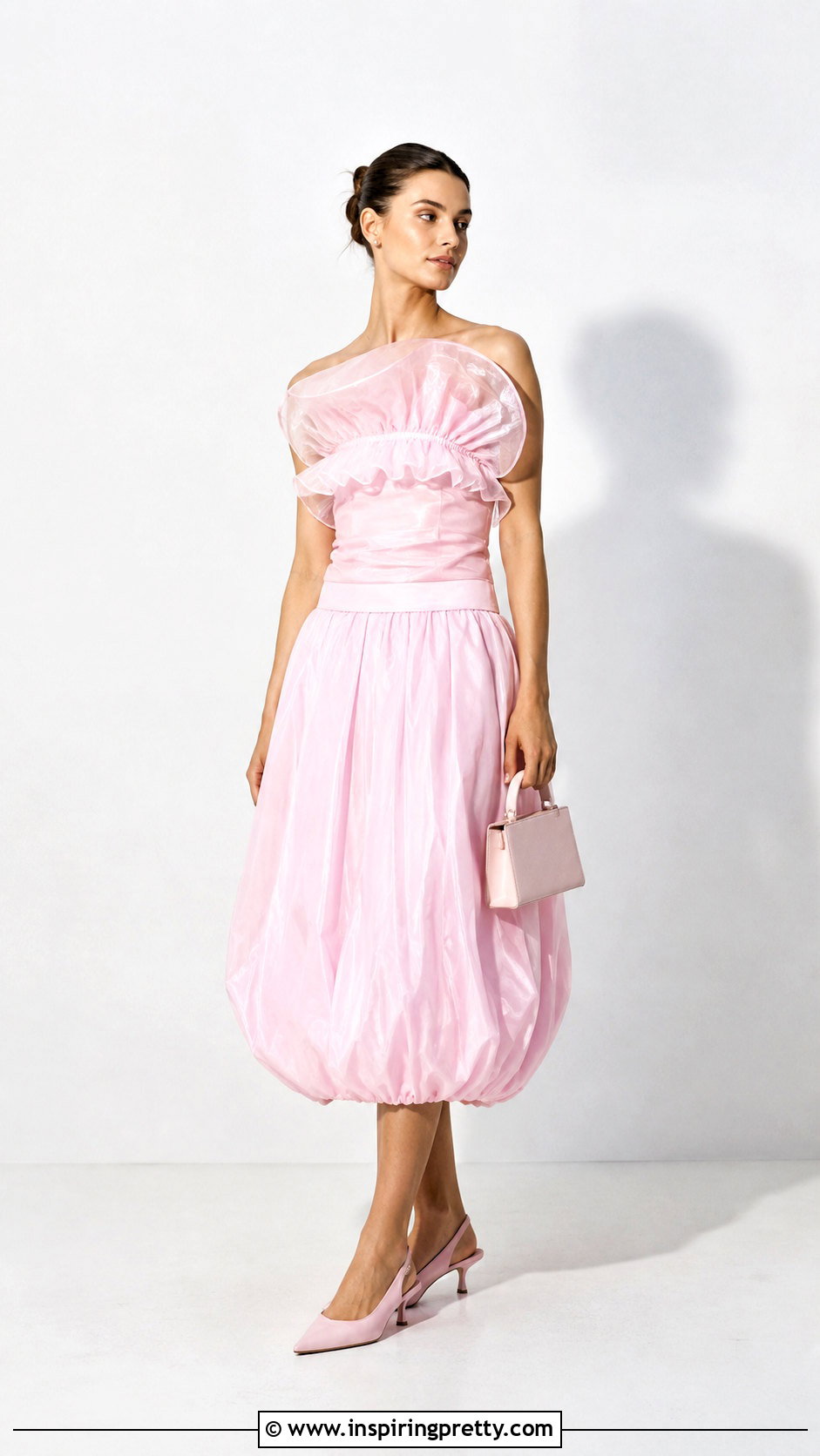 Ruffled Jellyfish Top With Bubble Skirt - 50 jellyfish top outfit ideas