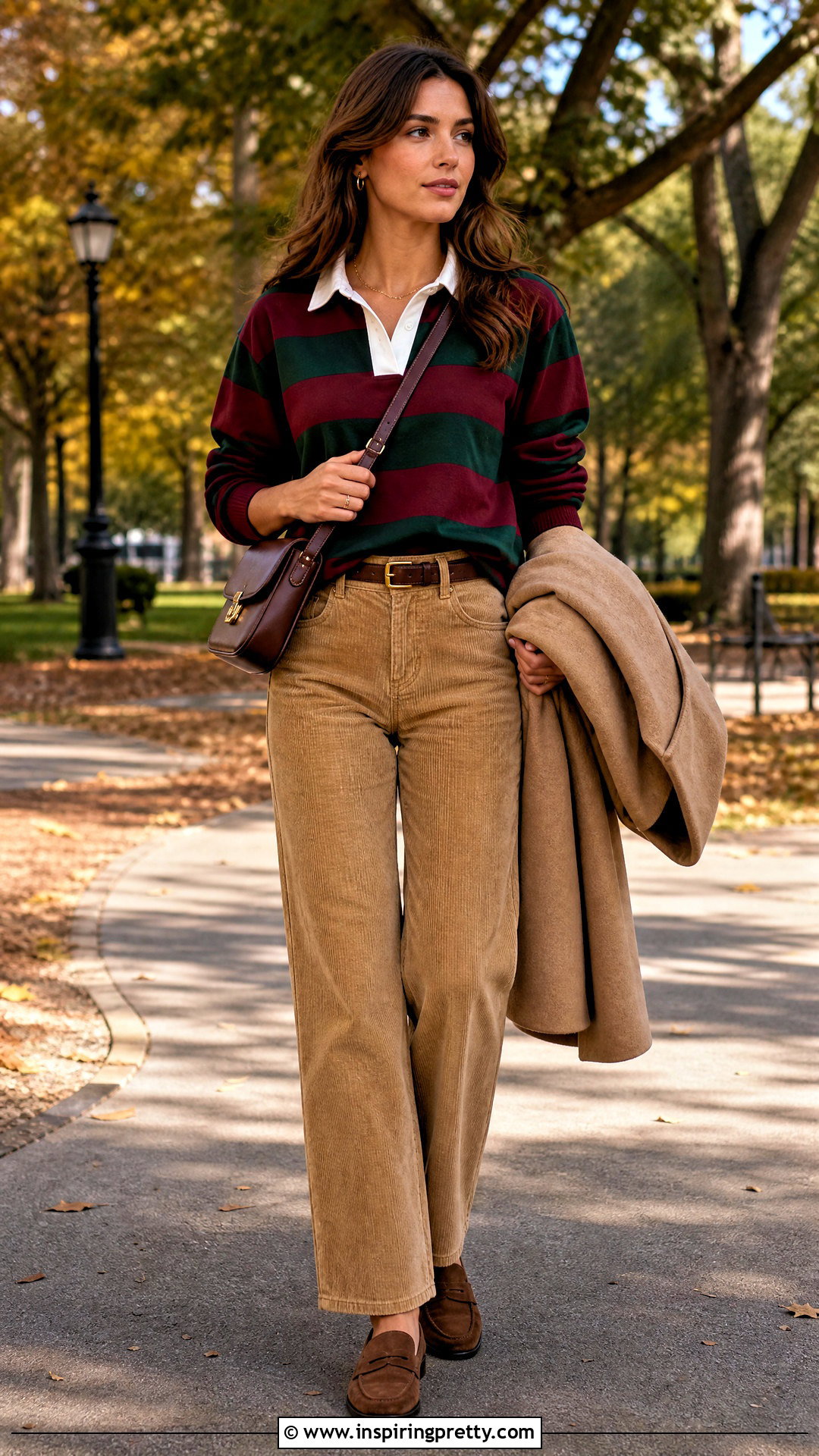 Rugby Top With Corduroy Pants - 25 womens rugby tops