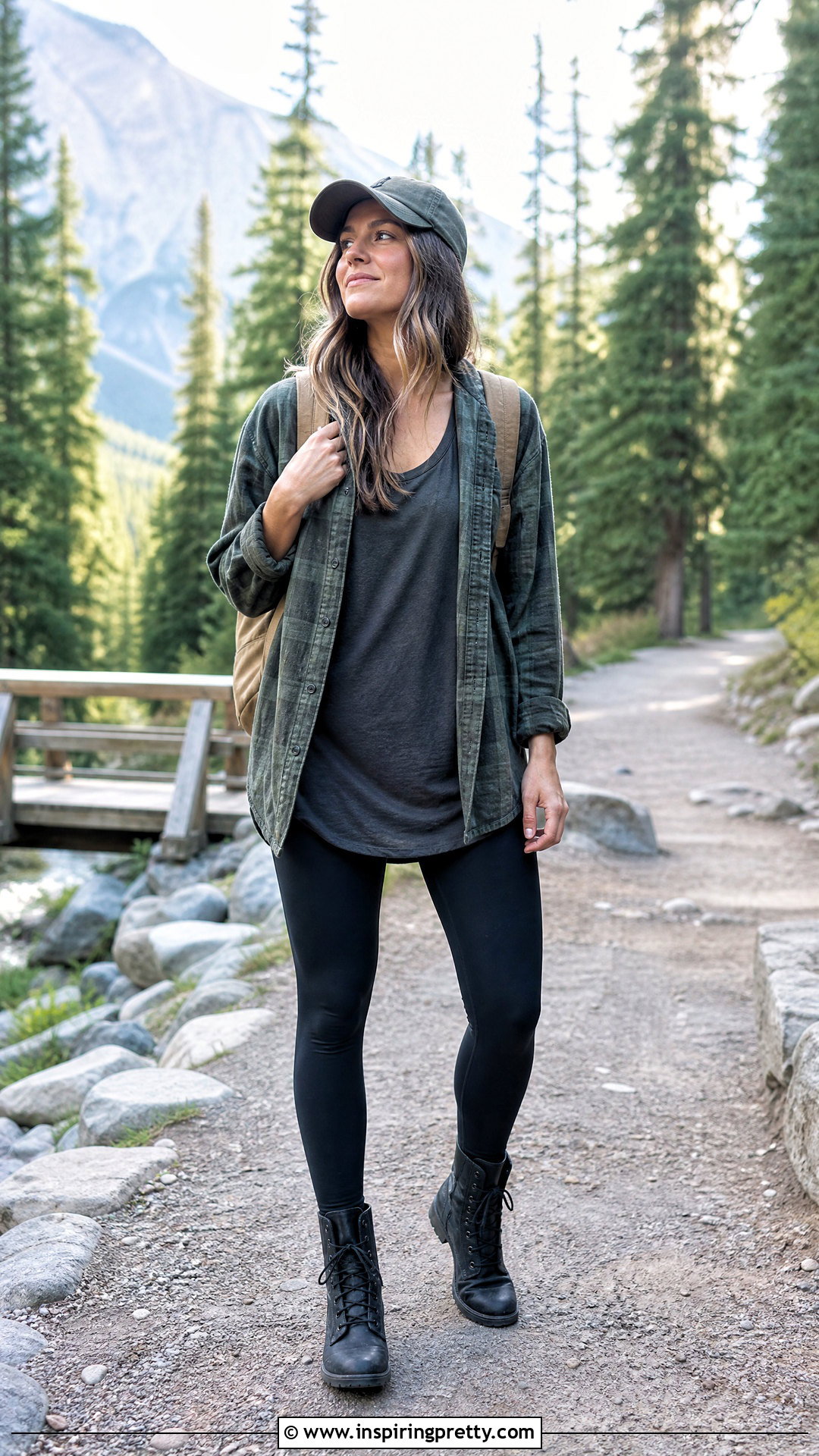Rust Cohle Tank Top With Flannel Shirt And Leggings - 20 Rust Cohle Tank Top outfit ideas