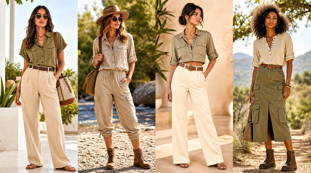 25 Safari Tops for Women: Chic Utility Looks for Warm Days