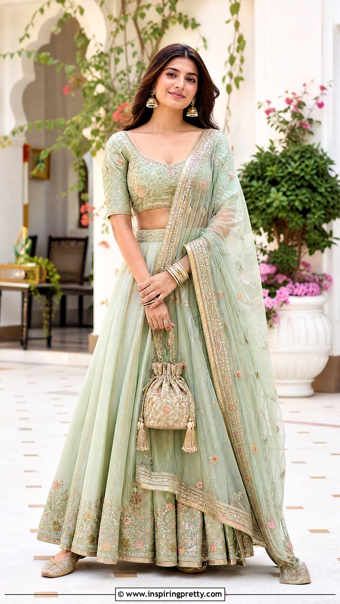 Saree Skirt And Crop Top With Dupatta - 25 skirt and crop top from old saree ideas