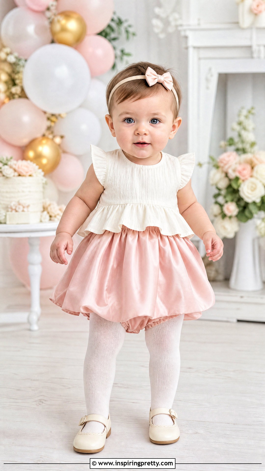 Satin Baby Skirt Top Set - 50 baby skirt top designs