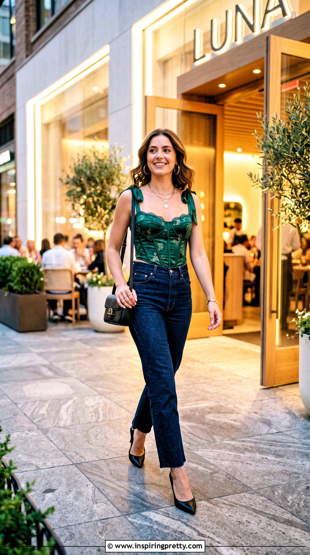 Satin For Love And Lemons Corset Top With Dark Jeans - 25 For Love And Lemons Corset Tops