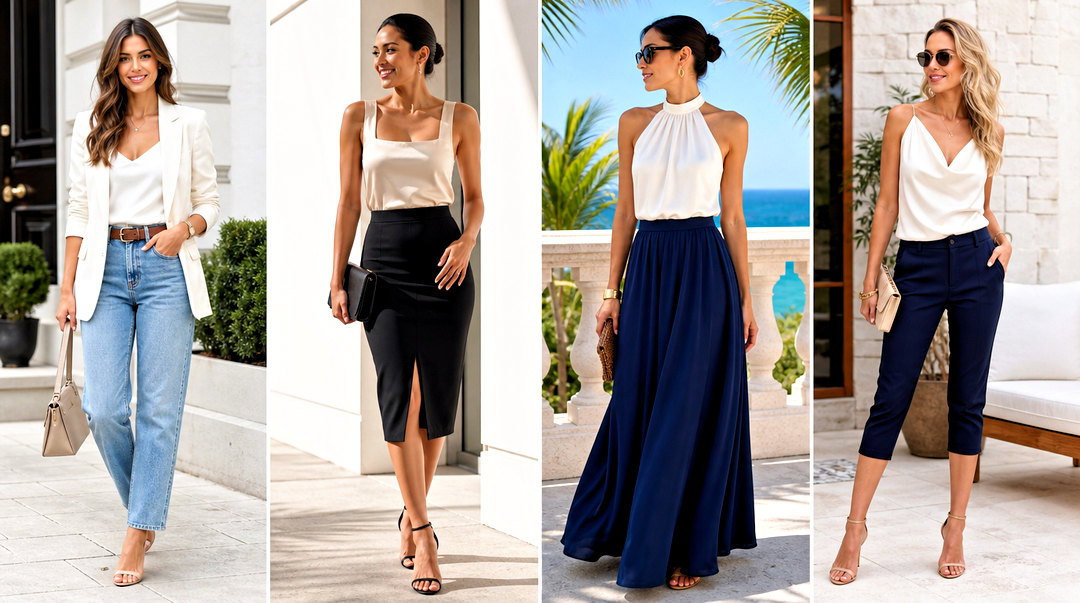 20 Satin Tank Tops for Women to Elevate Chic Evening Style