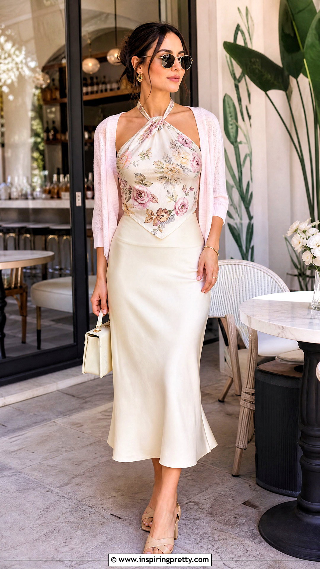 Scarf Top Brunch Outfit - 50 scarf top ideas