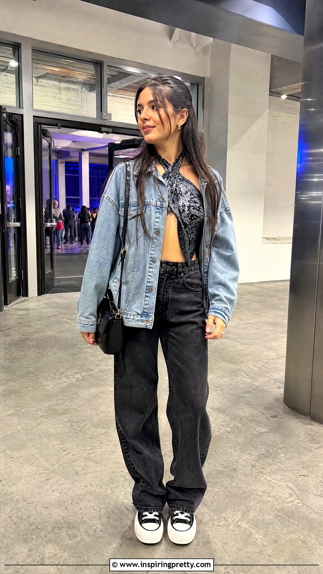 Scarf Top Concert Outfit - 50 scarf top ideas
