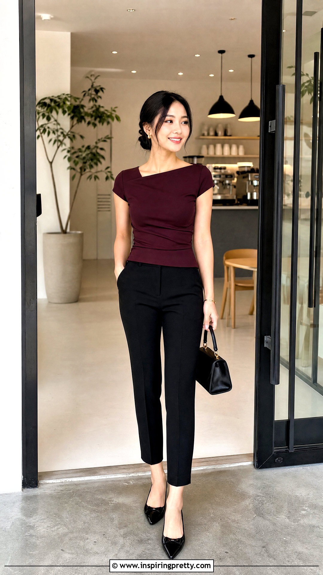 Sculpt Knit Leading Top With Cropped Trousers - 20 Sculpt Knit Leading Top outfit ideas