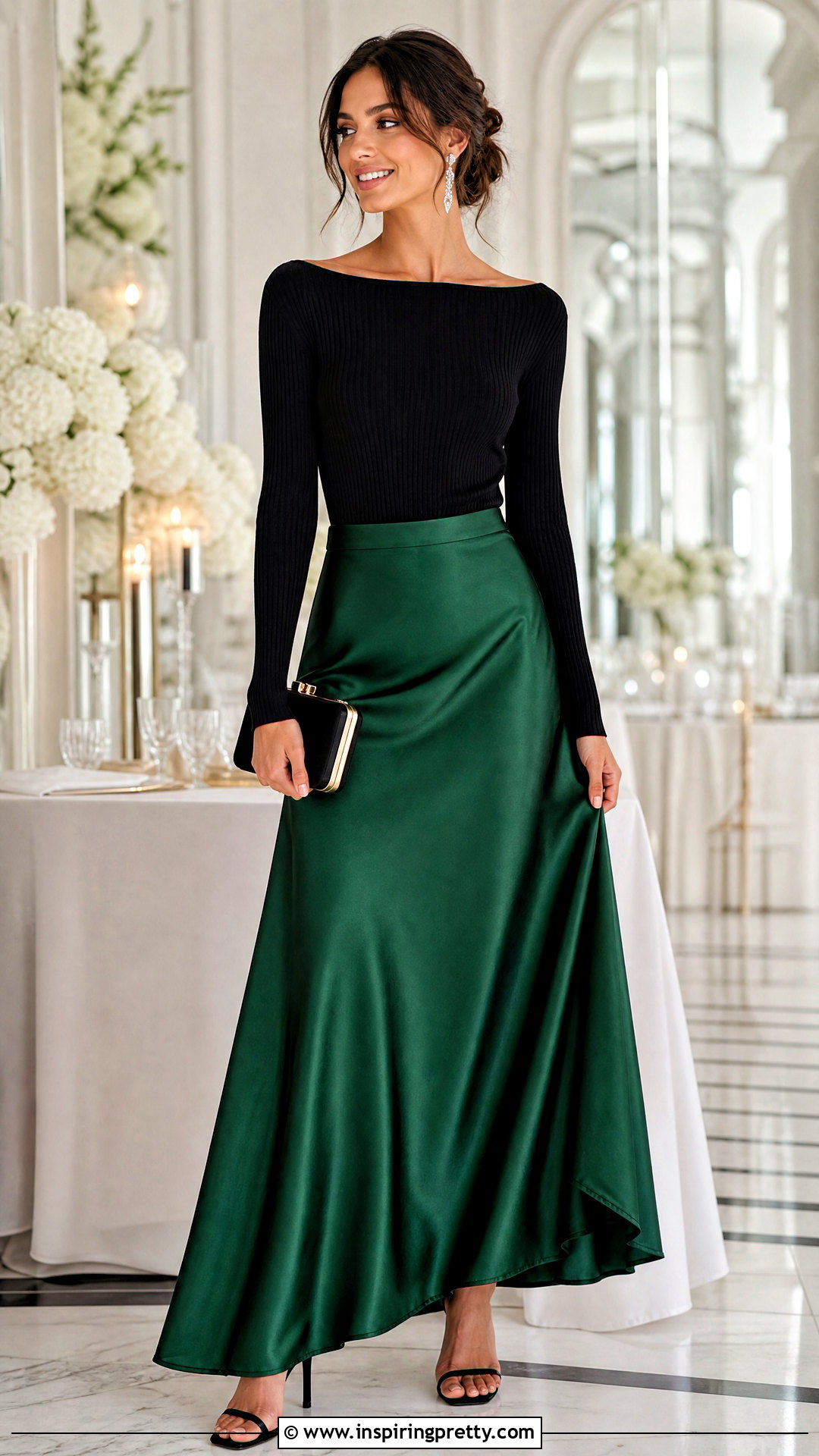 Sculpt Knit Leading Top With Maxi Skirt - 20 Sculpt Knit Leading Top outfit ideas