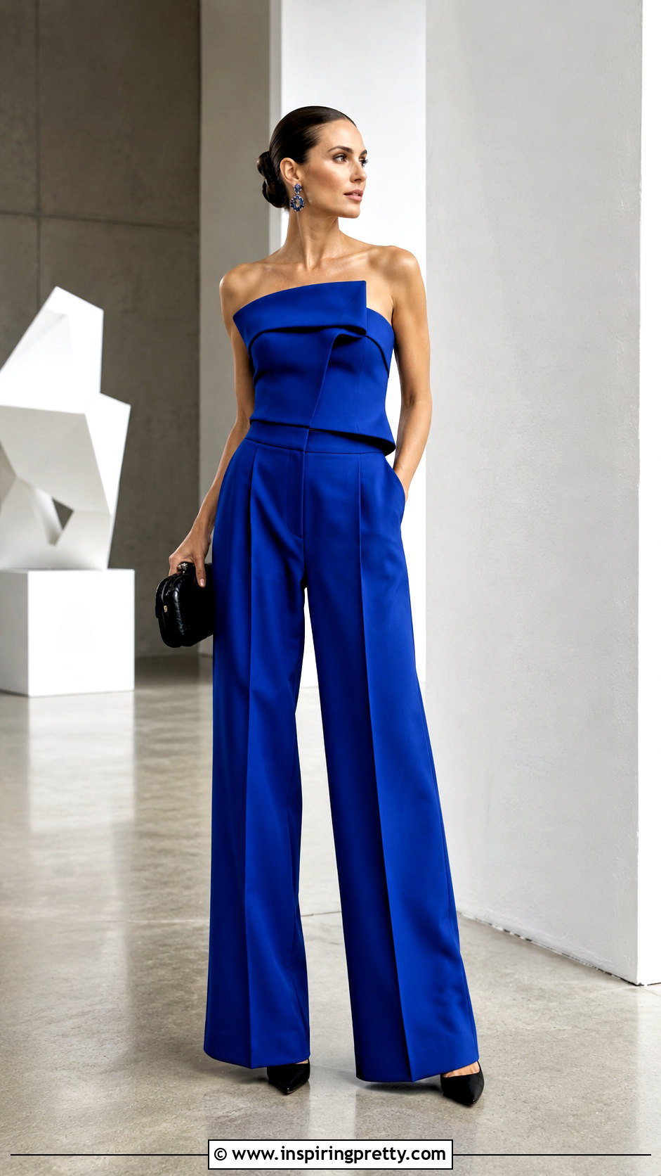 Sculptural Top With Matching Trousers - 50 top designs latest ideas