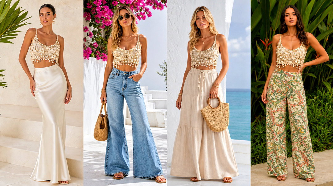 25 Seashell Beaded Top Outfit Ideas for Dreamy Beach Style