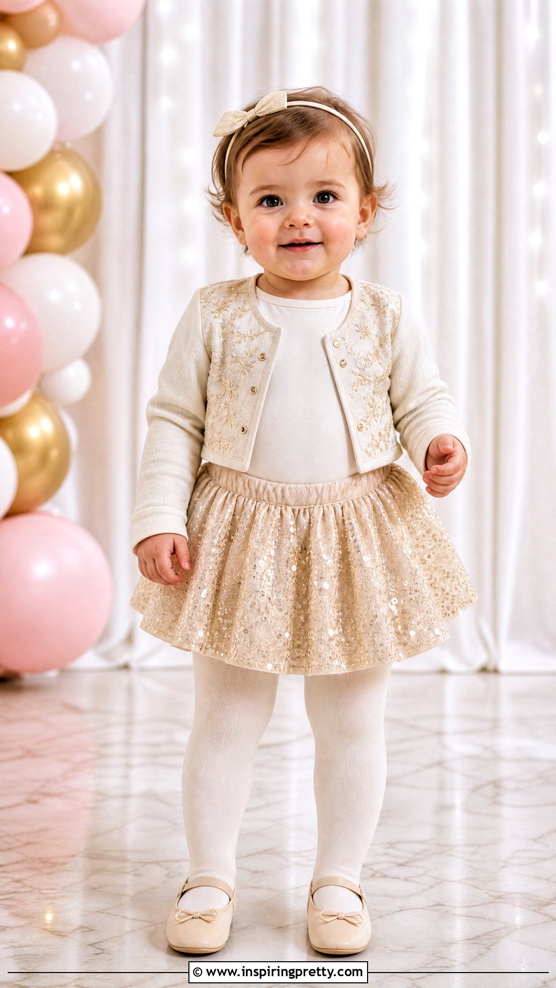 Sequin Baby Skirt Top Set - 50 baby skirt top designs