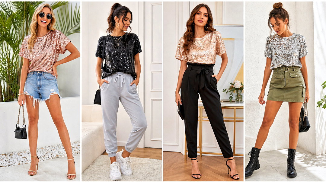 20 Sequin Top Casual Styles for Effortless Daytime Glam