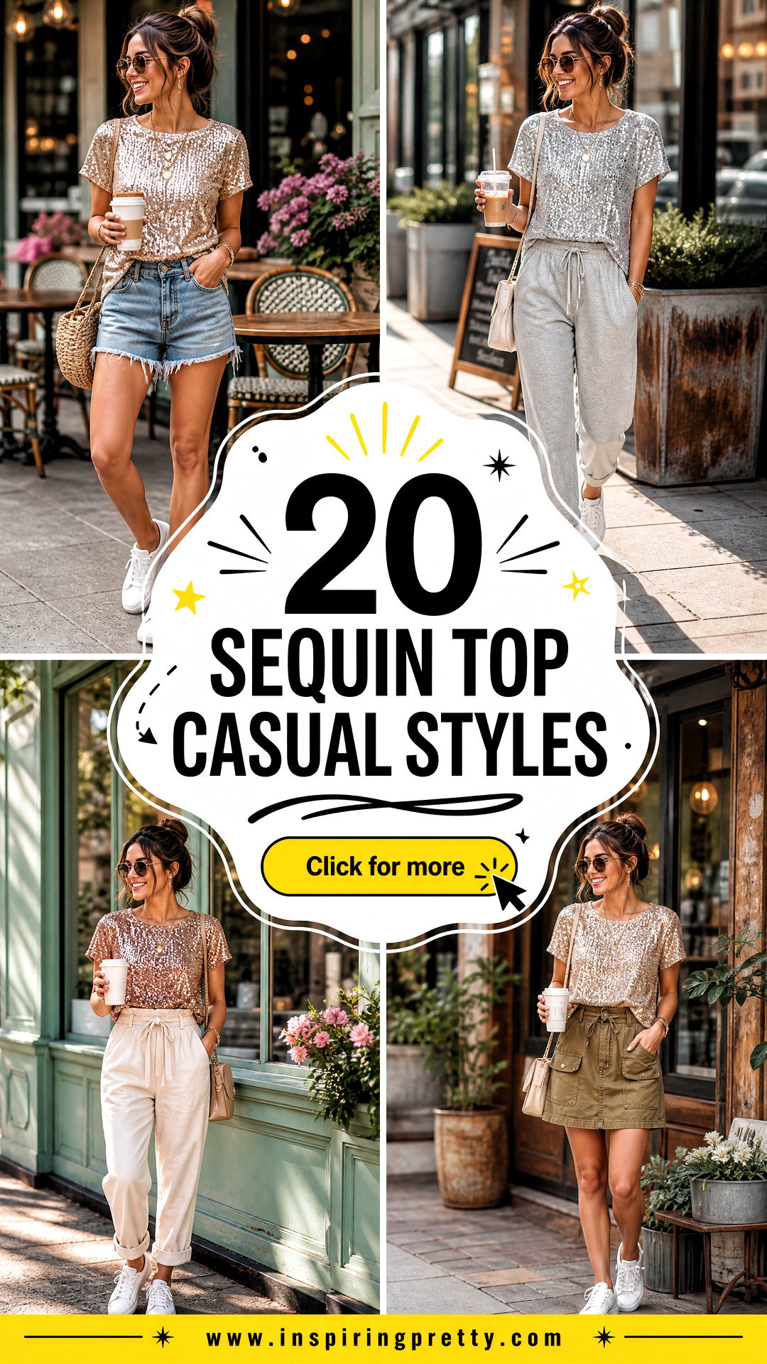 20 Sequin Top Casual Styles for Effortless Daytime Glam - 20 Sequin Top Casual Styles for Effortless Daytime Glam
