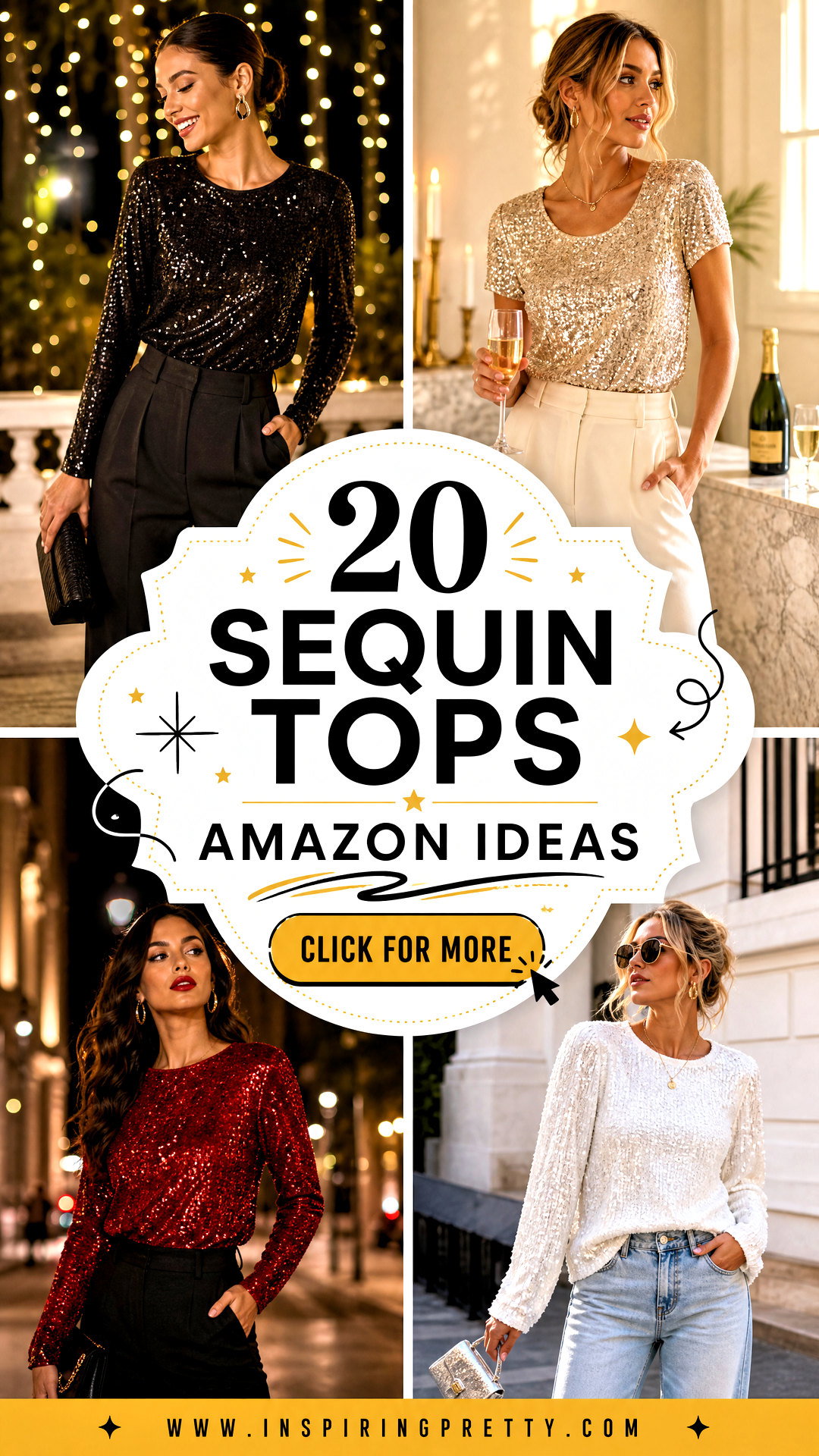 20 Sequin Tops Amazon Ideas Chic Finds for Party Season - 20 Sequin Tops Amazon Ideas: Chic Finds for Party Season