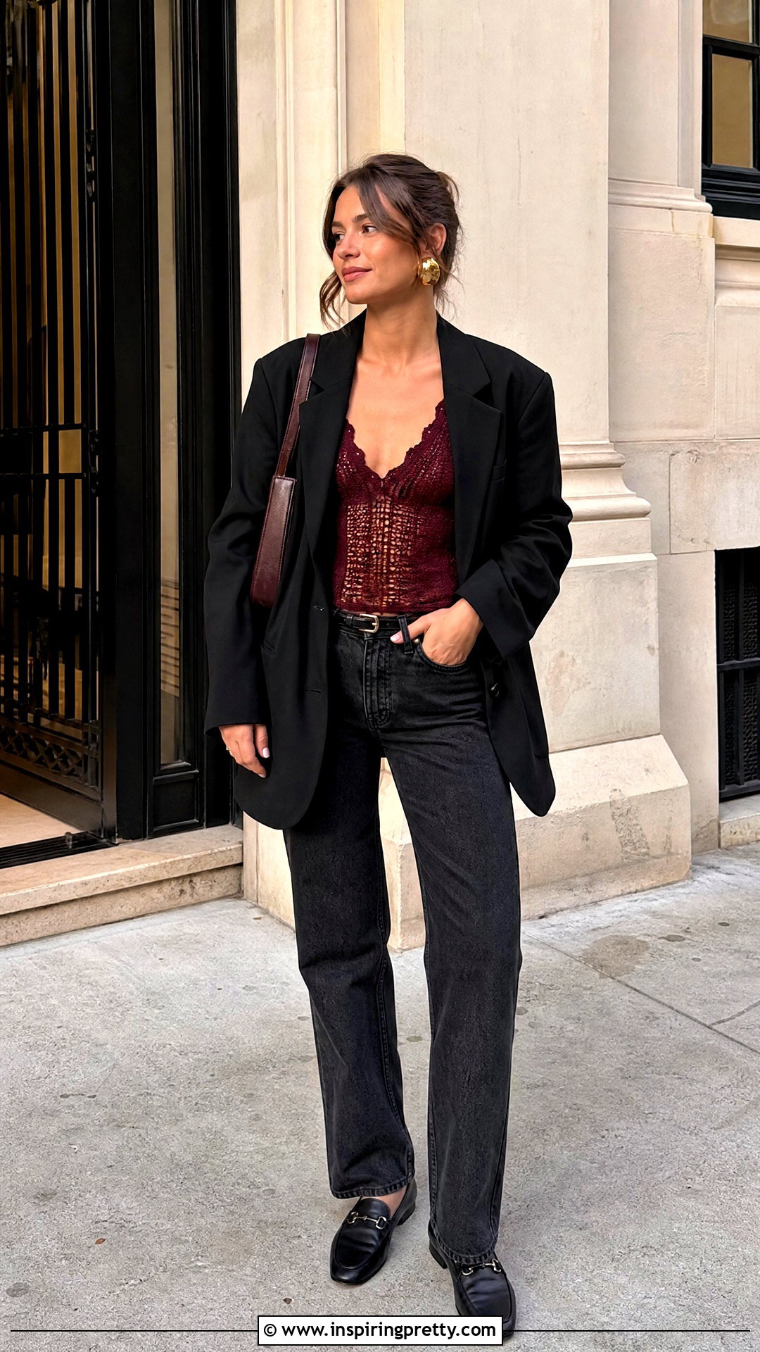 Sereia Crochet Top With Black Blazer And Jeans - 50 top sereia croche ideas