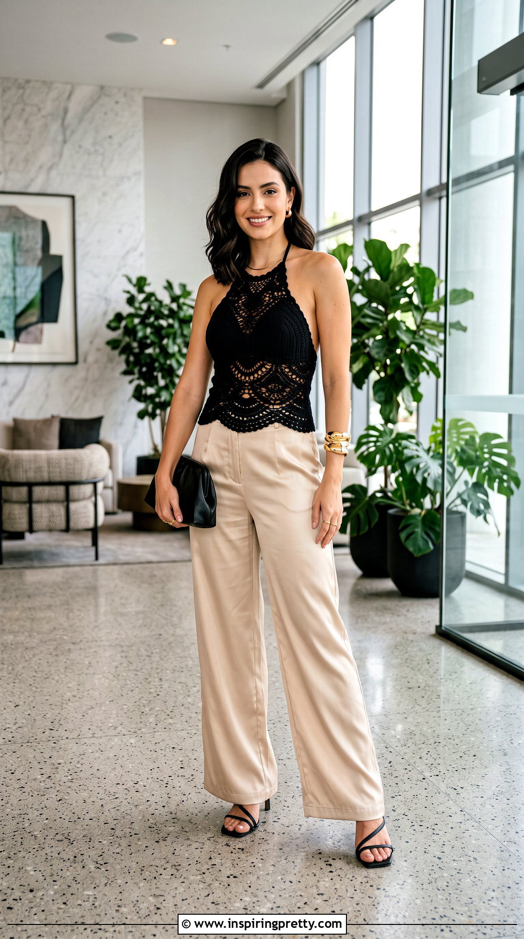 Sereia Crochet Top With Satin Pants - 50 top sereia croche ideas