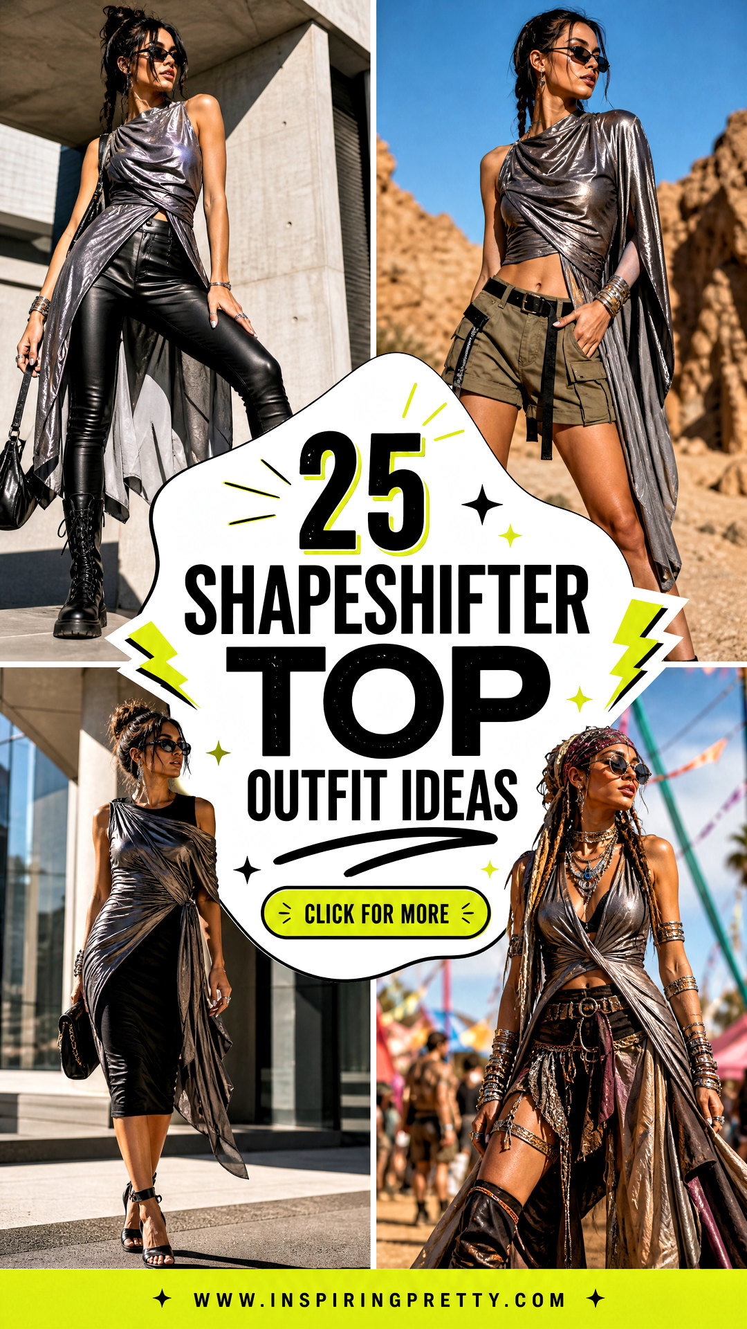 25 Shapeshifter Top Outfit Ideas for Bold Festival Style - 25 Shapeshifter Top Outfit Ideas for Bold Festival Style