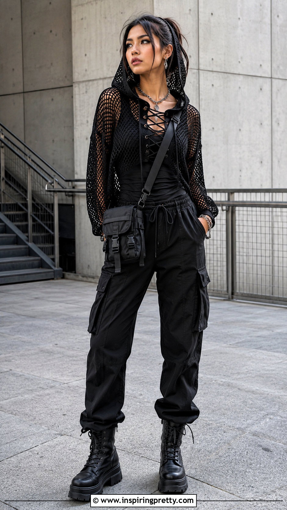 Shapeshifter Top With Black Cargo Pants - 25 shapeshifter top outfit ideas