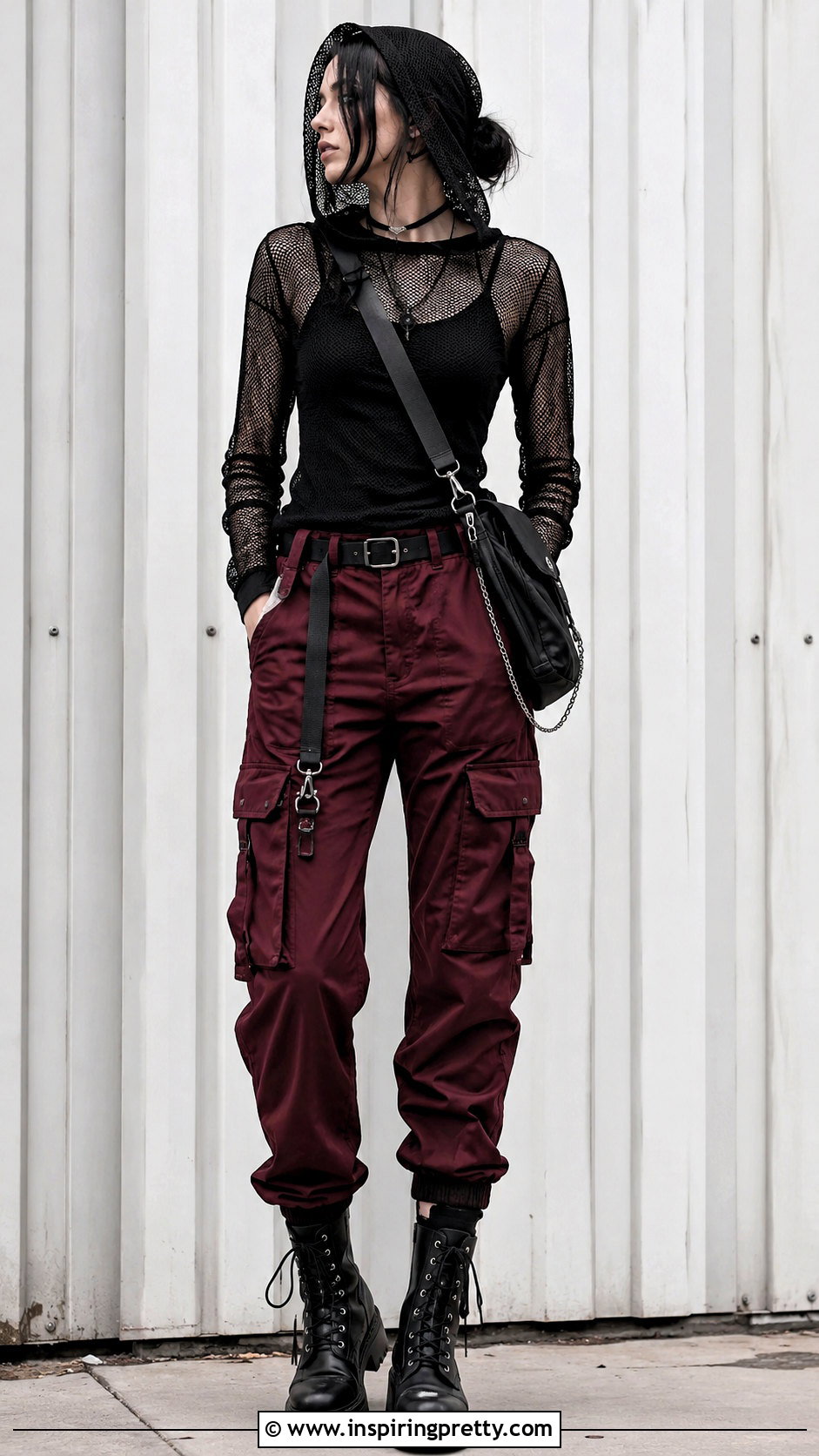 Shapeshifter Top With Red Cargo Pants - 25 shapeshifter top outfit ideas