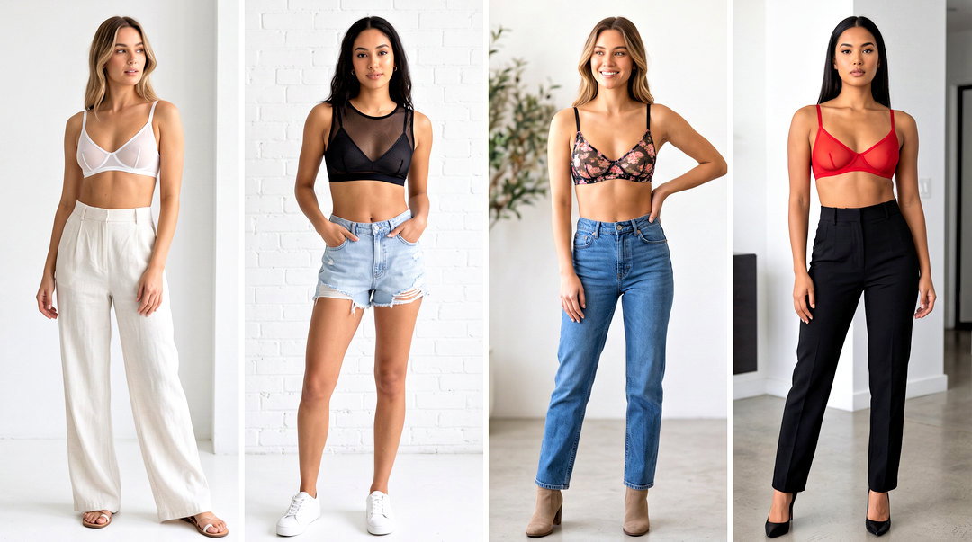 25 Sheer Bra Top Outfit Ideas for Confident Night-Out Style