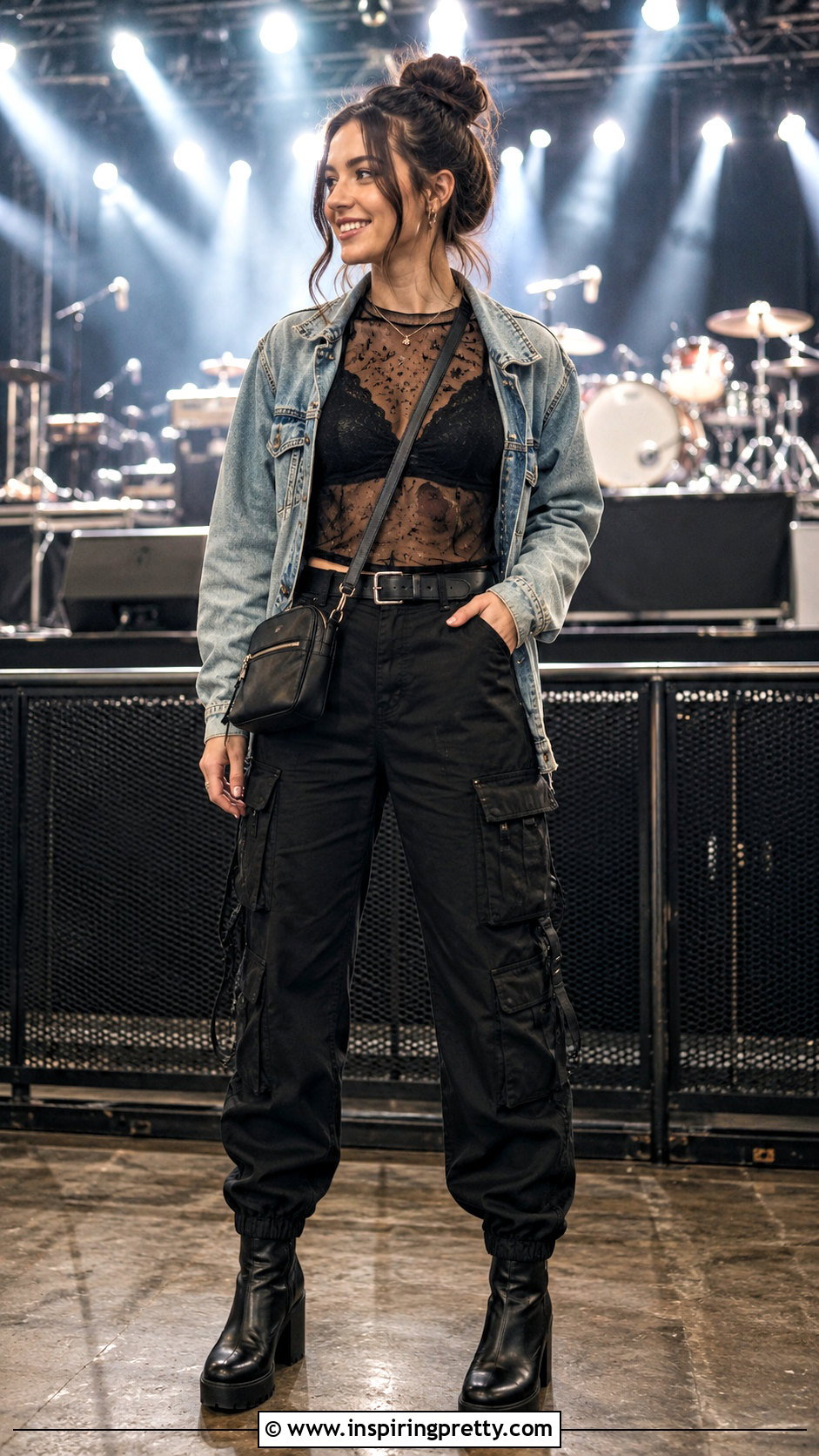 Sheer Long Sleeve Top Concert Outfit - 50 sheer long sleeve top outfit ideas
