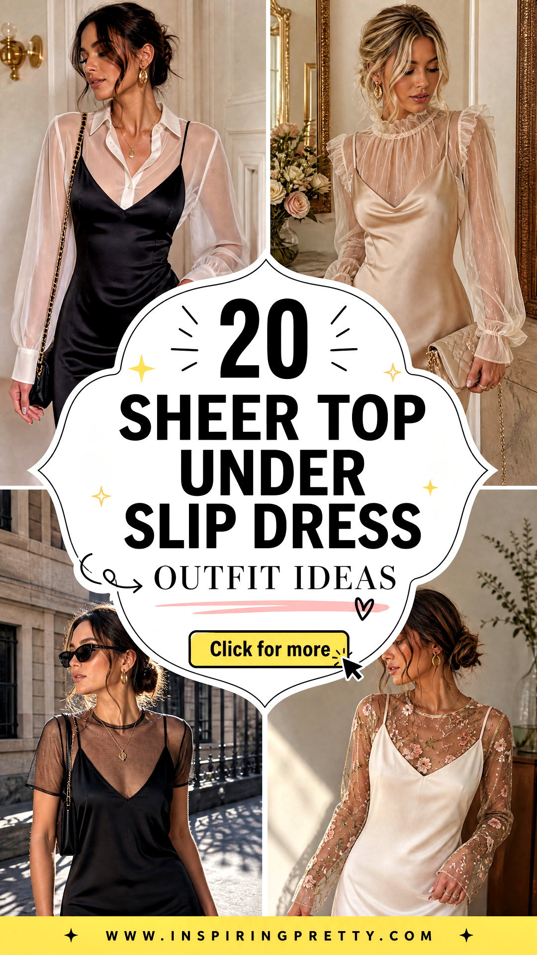 20 Sheer Top Under Slip Dress Outfit Ideas for Chic Layering - 20 Sheer Top Under Slip Dress Outfit Ideas for Chic Layering