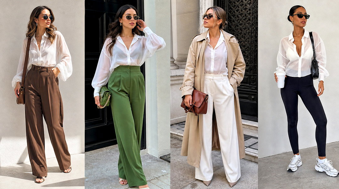 50 Sheer White Top Outfit Ideas for Fresh Monochrome Style