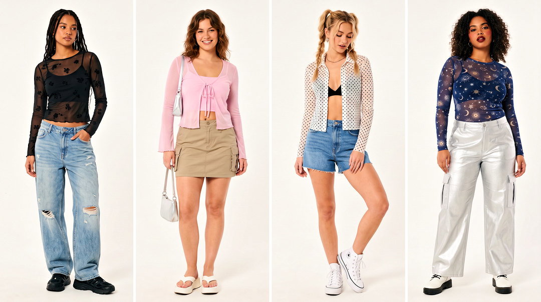 20 Sheer Y2K Top Outfit Ideas for a Bold Retro Revival