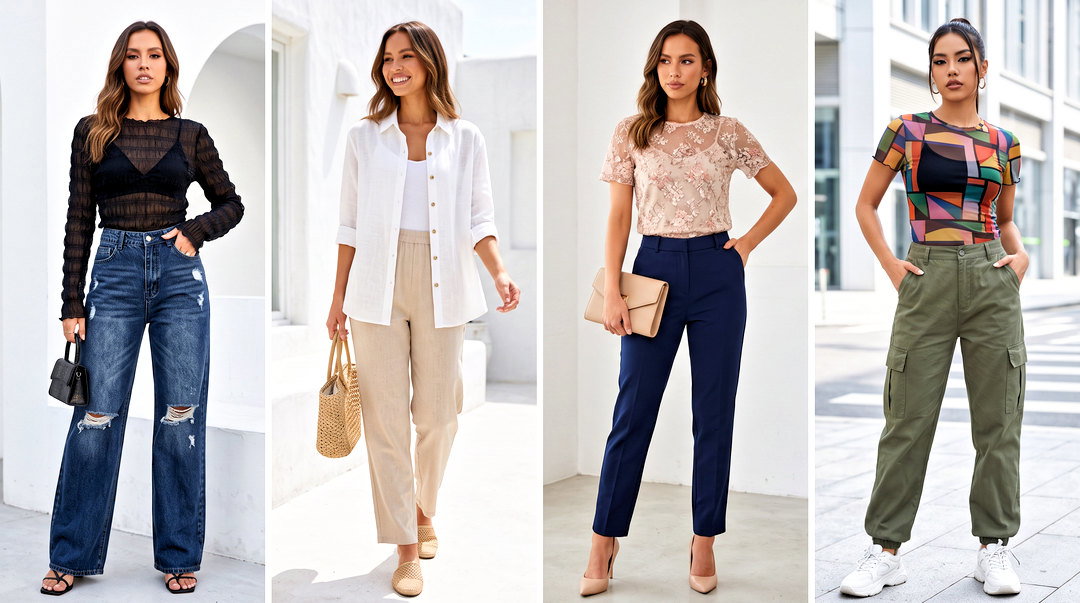 20 Shein Sheer Top Outfit Ideas for Chic Night-Out Looks