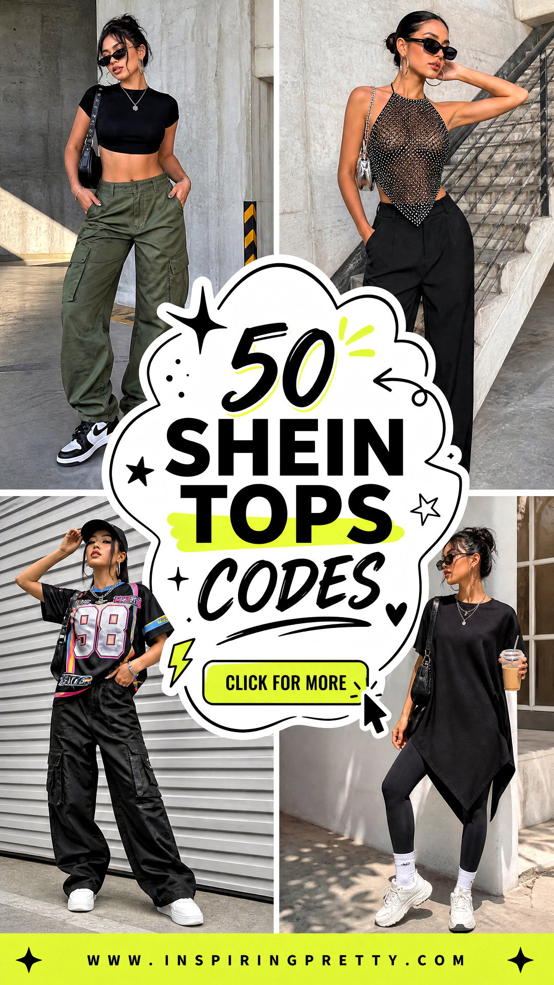 50 Shein Tops Codes to Refresh Your Wardrobe on a Budget - 50 Shein Tops Codes to Refresh Your Wardrobe on a Budget