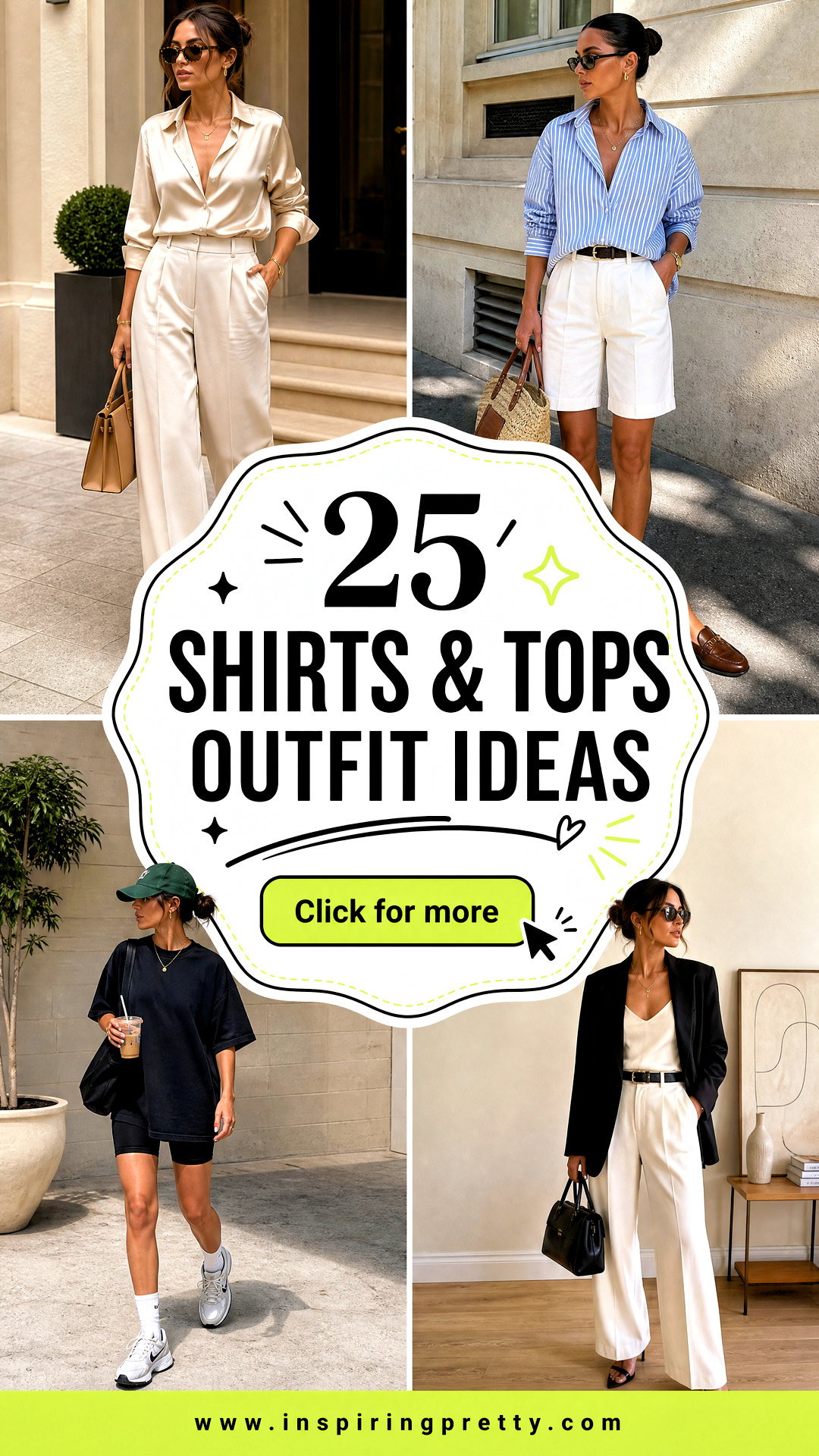 25 Shirts and Tops Outfit Ideas for Effortless Everyday Style - 25 Shirts & Tops Outfit Ideas for Effortless Everyday Style