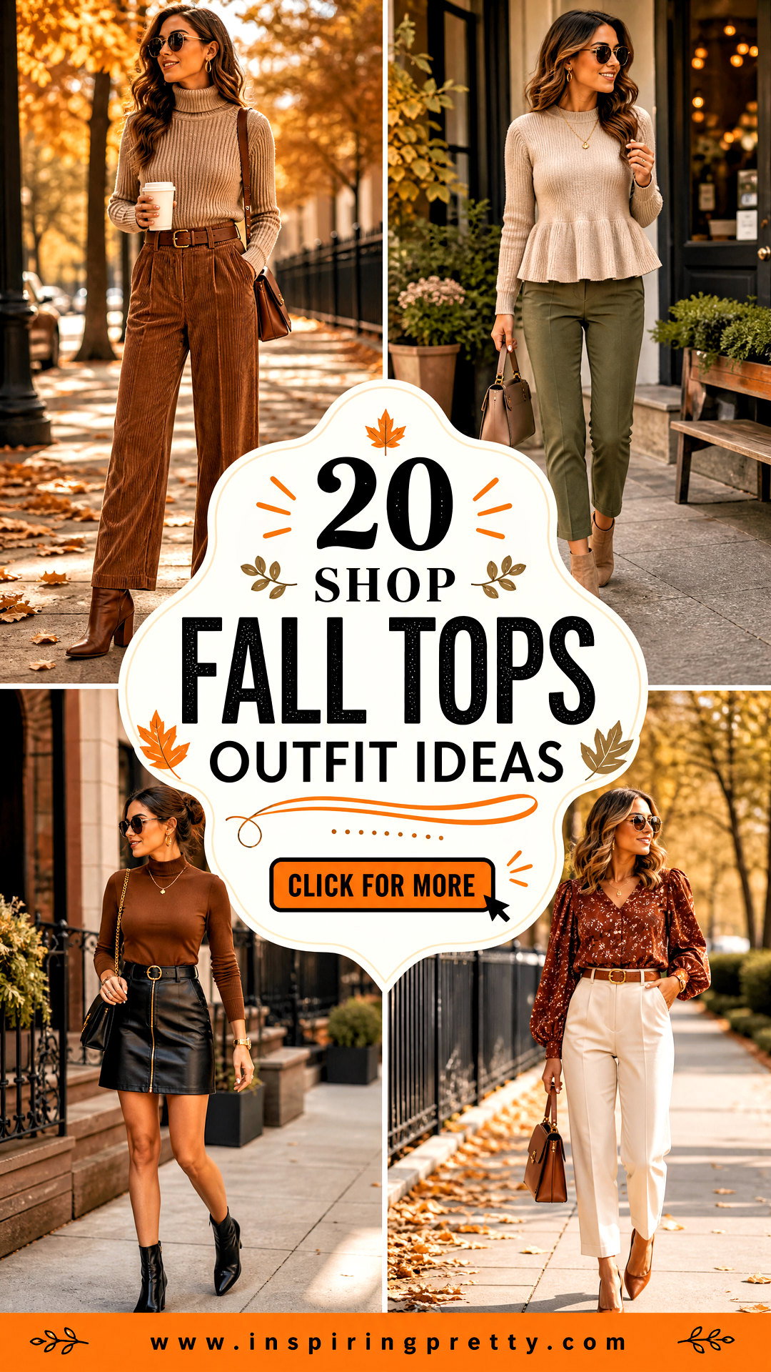 20 Shop Fall Tops Outfit Ideas for a Chic Seasonal Refresh - 20 Shop Fall Tops Outfit Ideas for a Chic Seasonal Refresh