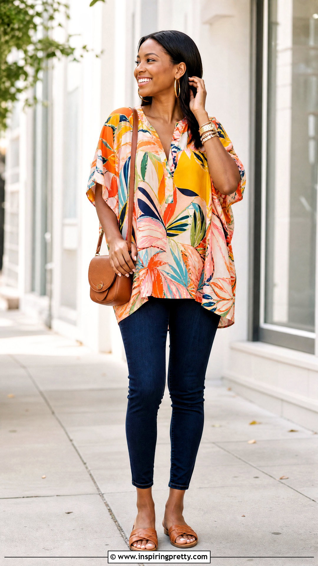 Short Bubu Top With Skinny Jeans - 50 bubu top style ideas