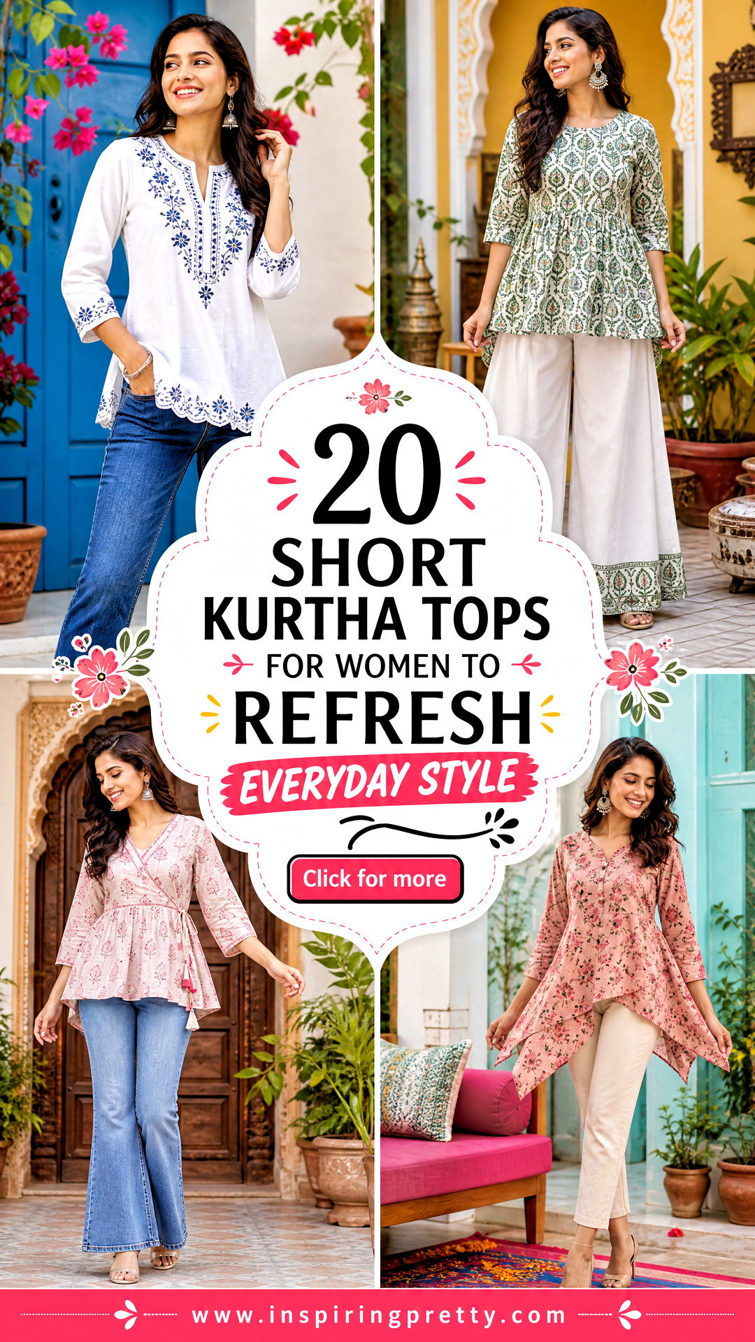 20 Short Kurtha Tops for Women to Refresh Everyday Style - 20 Short Kurtha Tops for Women to Refresh Everyday Style