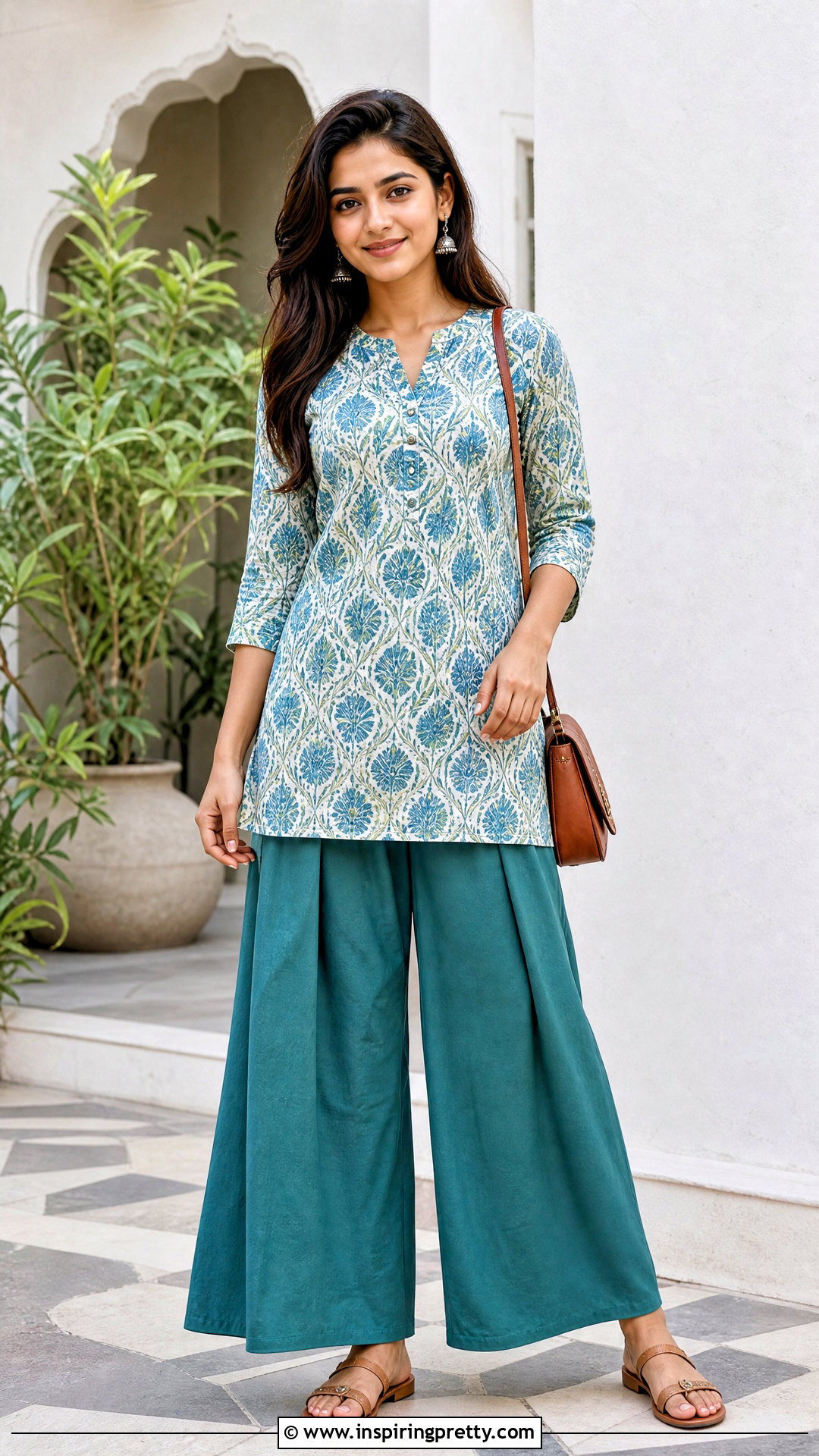 Short Kurti With Plazo - 50 plazo top designs