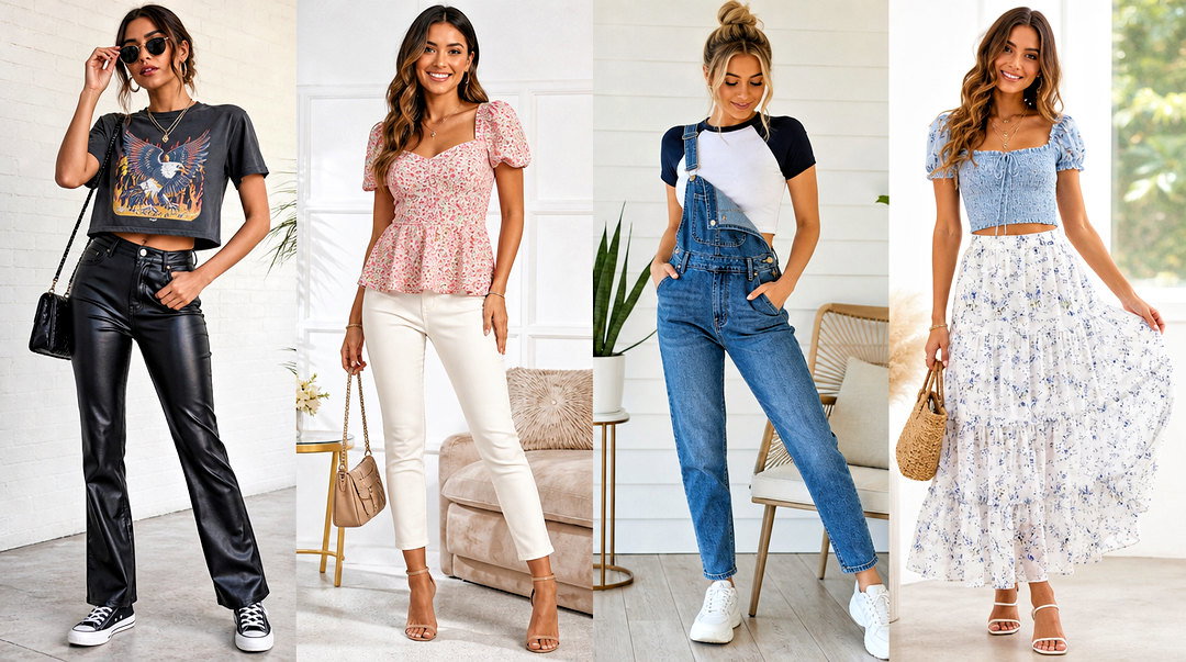 50 Short Top Ideas for Chic Casual Days and Party Nights