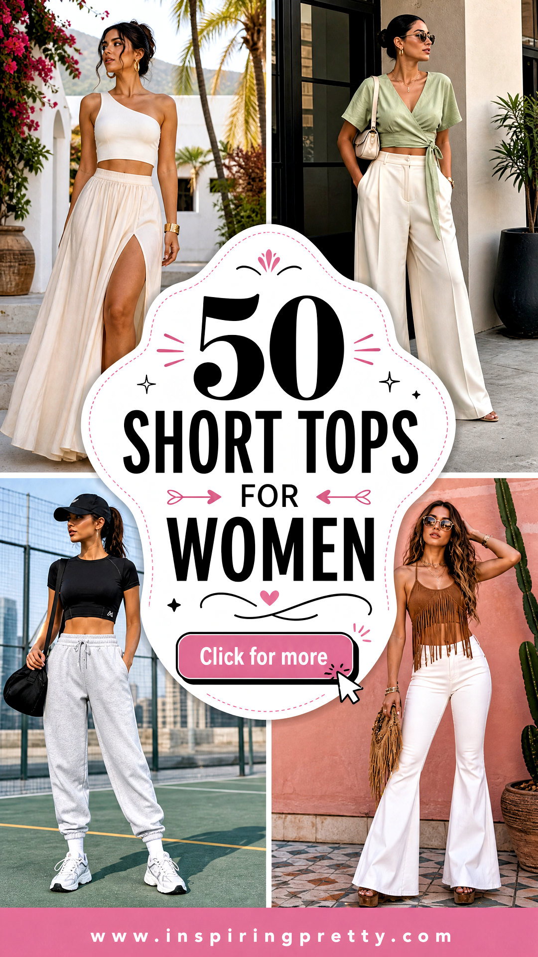 50 Short Tops for Women to Refresh Your Everyday Wardrobe - 50 Short Tops for Women to Refresh Your Everyday Wardrobe