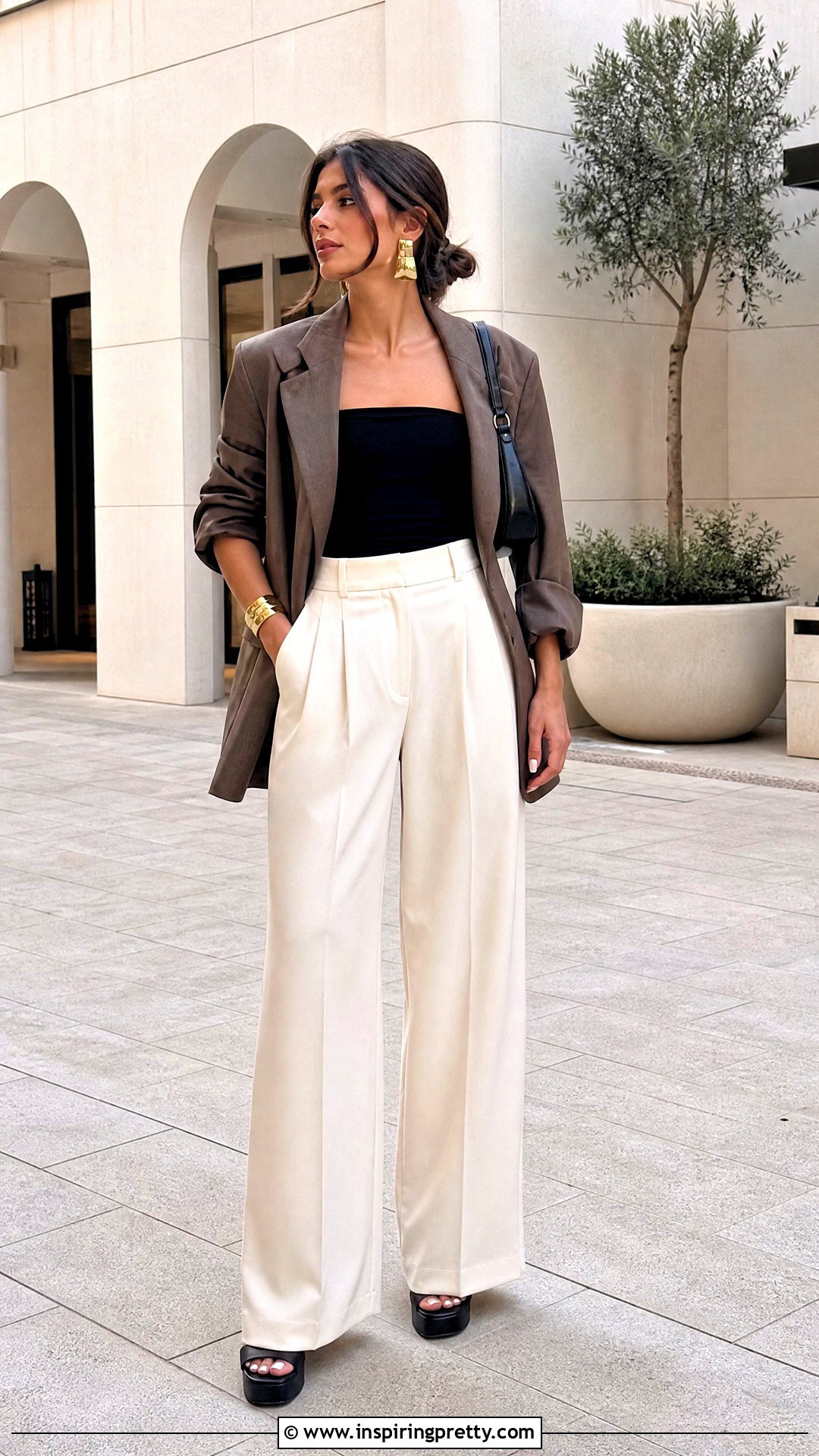 Short Tube Top With Palazzo Pants - 50 short tops for women