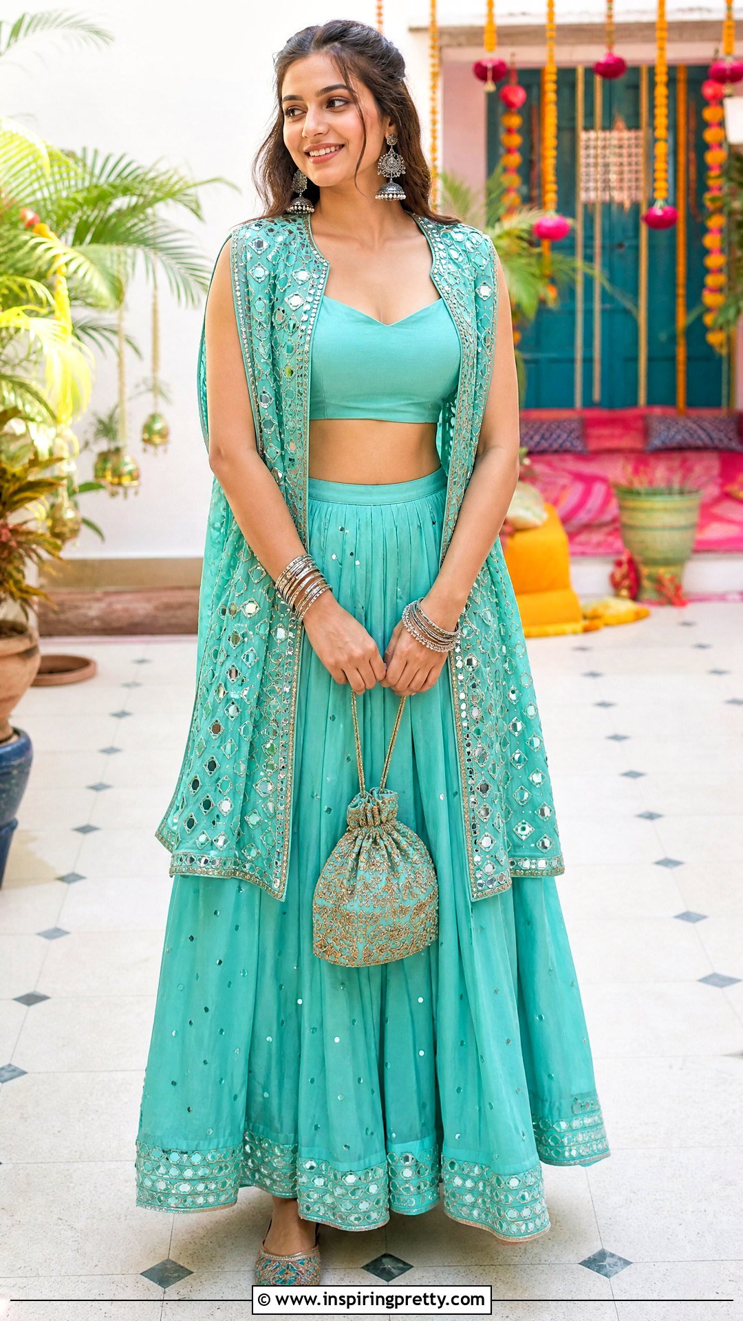 Shrug Crop Top Lehenga - 50 lehenga blouse designs crop tops outfit ideas