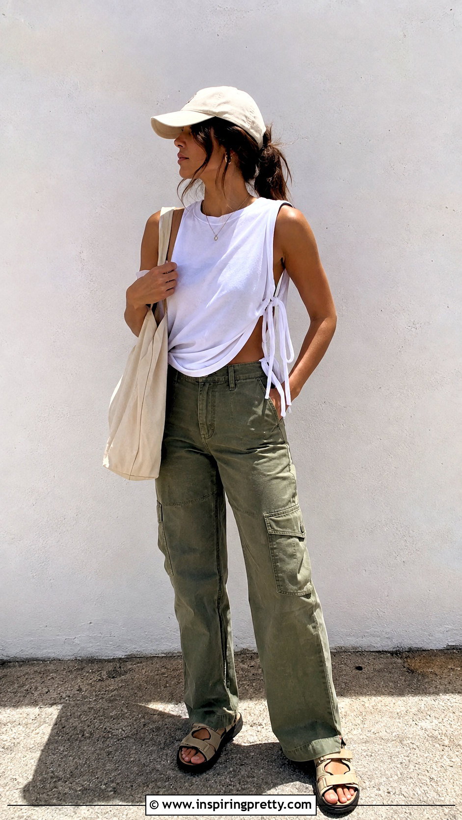 Side Fringe Tank Top - 25 fringe tank top diy ideas