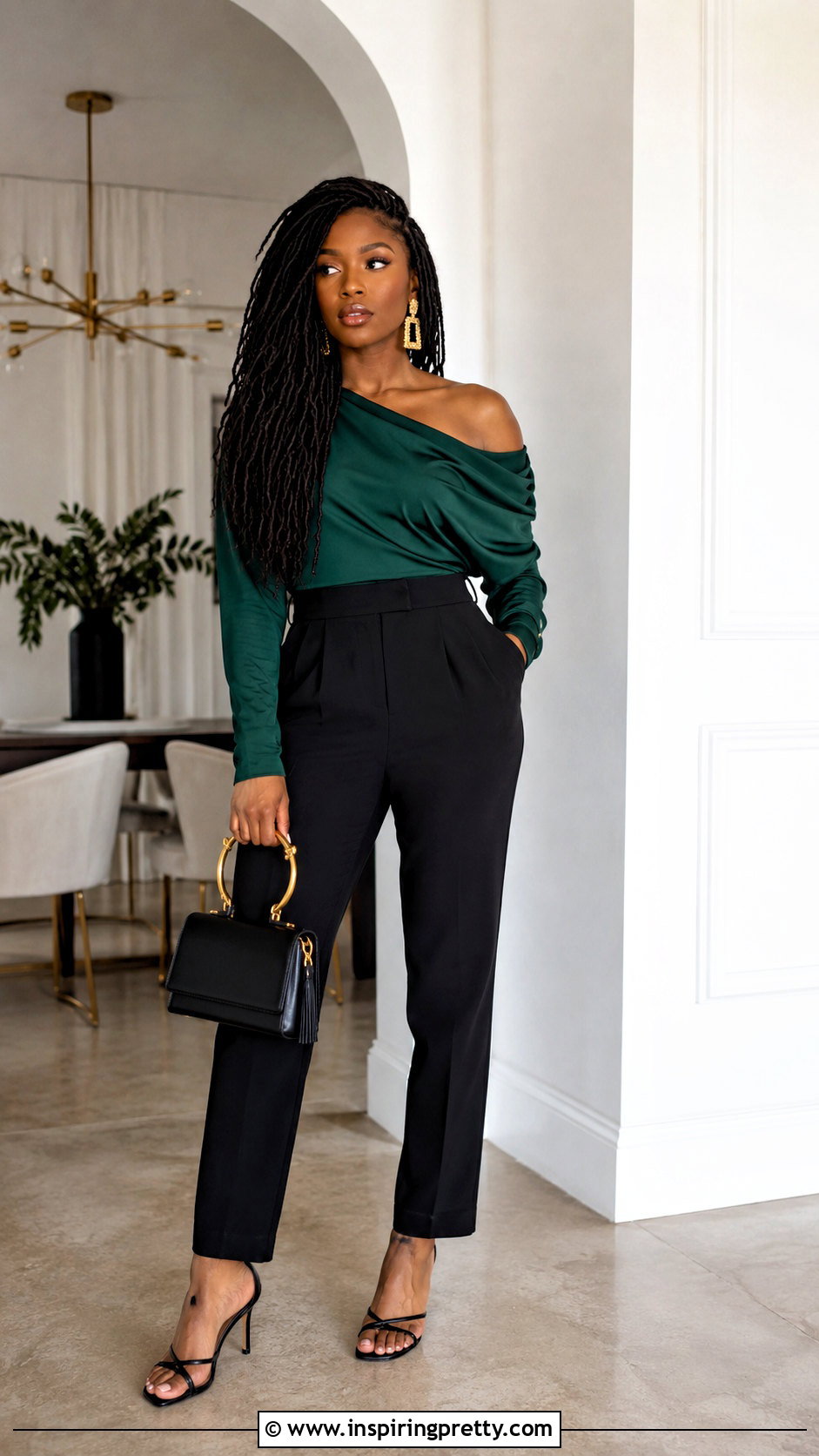 Side Swept Locs For Off Shoulder Tops - 50 hairstyles for off shoulder tops